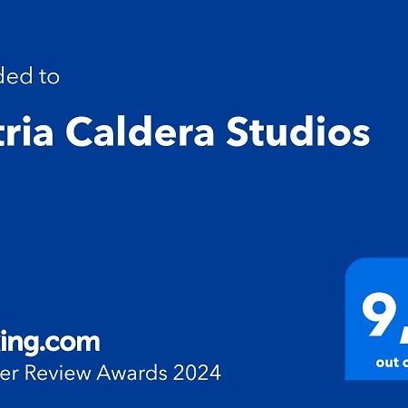 Ostria Caldera Studios Oía Zewnętrze zdjęcie